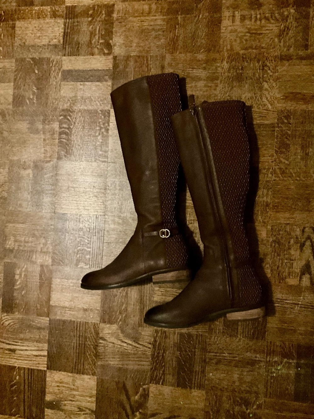 Cole Haan  Brown Riding Boot